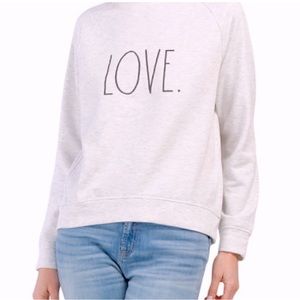 Rae Dunn Love Sweatshirt sz L